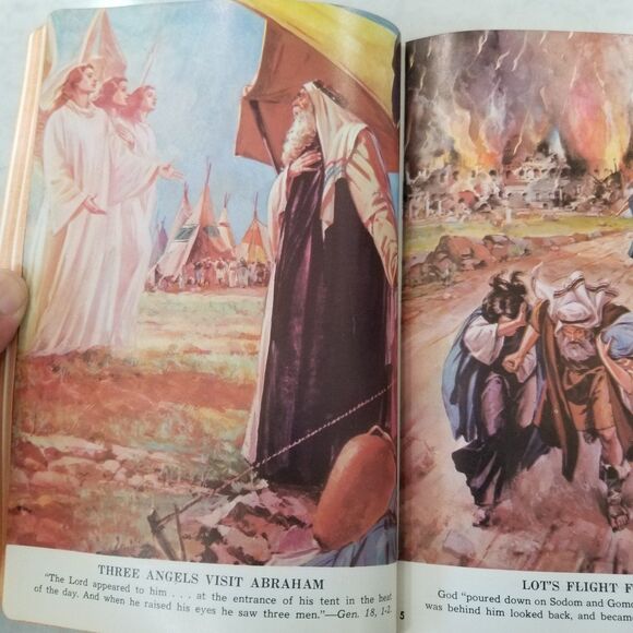 Holy Bible 1959 St. Joseph new Catholic edition fine art edition illustrated vtg - Picture 11 of 12